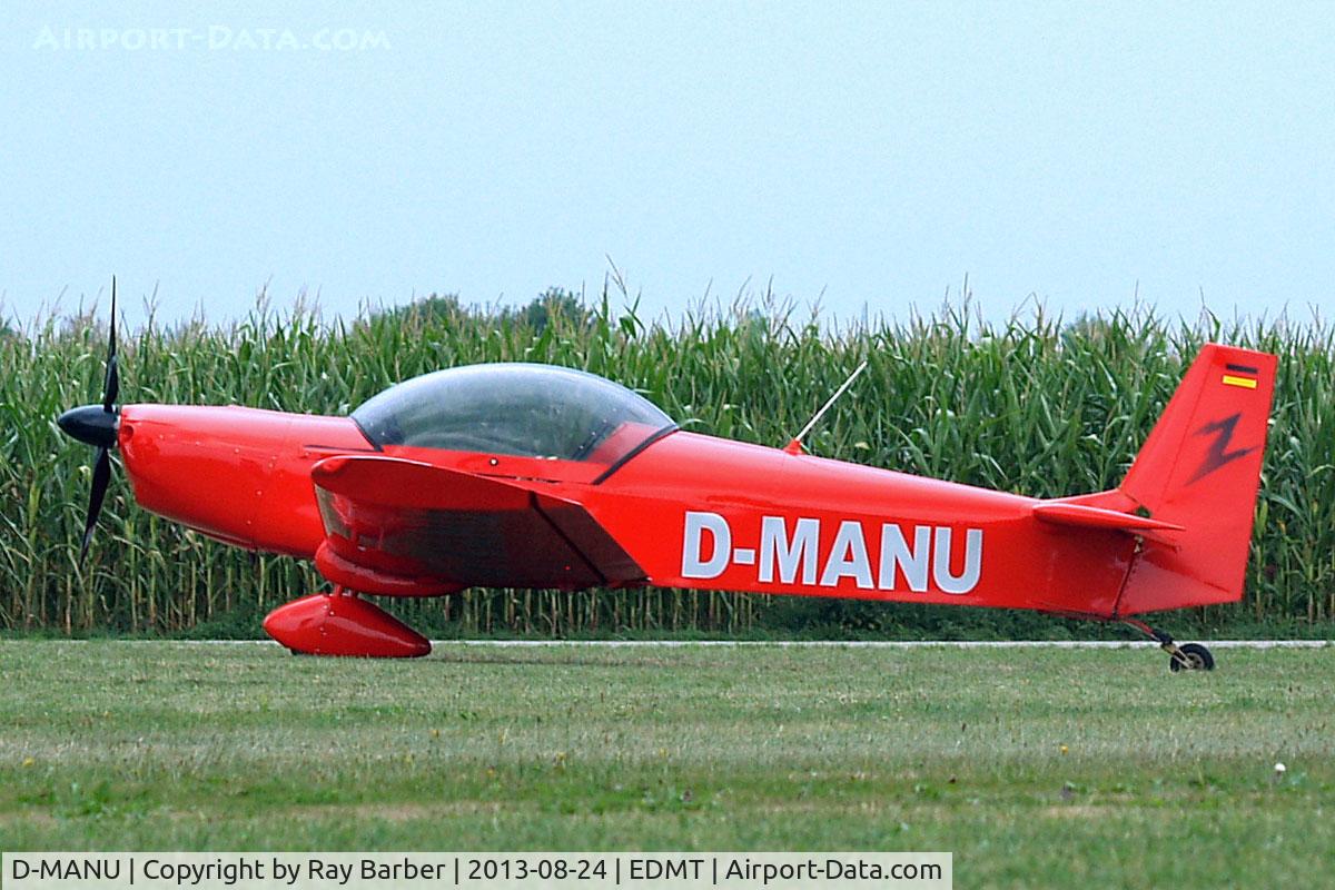 D-MANU, Zenair CH-601XL Zodiac C/N Not found D-MANU, Zenair CH.601XL Zodiac [Unknown] Tannheim~D 24/08/2013
