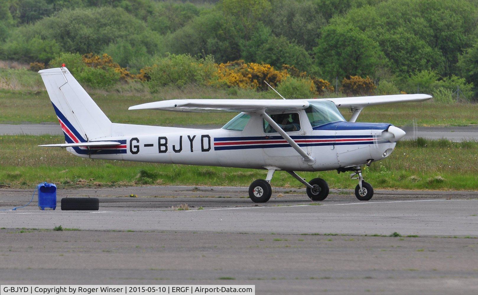 G-BJYD, 1982 Reims F152 C/N 1915, Visiting Reims/Cessna aircraft.