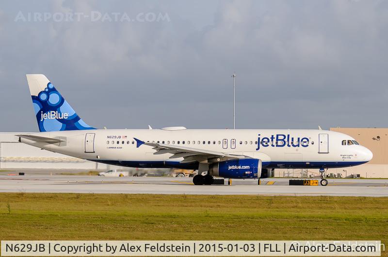 N629JB, 2005 Airbus A320-232 C/N 2580, Ft. Lauderdale