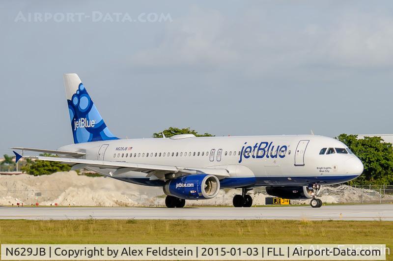 N629JB, 2005 Airbus A320-232 C/N 2580, Ft. Lauderdale