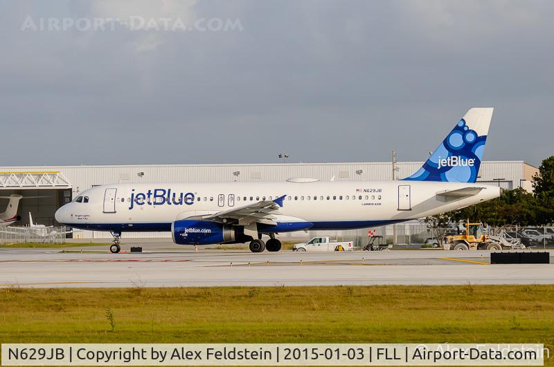 N629JB, 2005 Airbus A320-232 C/N 2580, Ft. Lauderdale