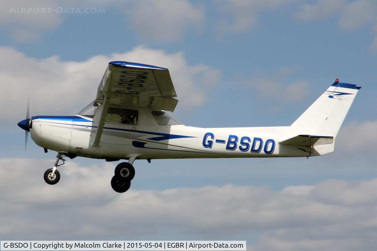 G-BSDO, 1978 Cessna 152 C/N 152-81657, Cessna 152 at The Real Aeroplane Club's Auster Fly-In, Breighton Airfield, May 4th 2015.