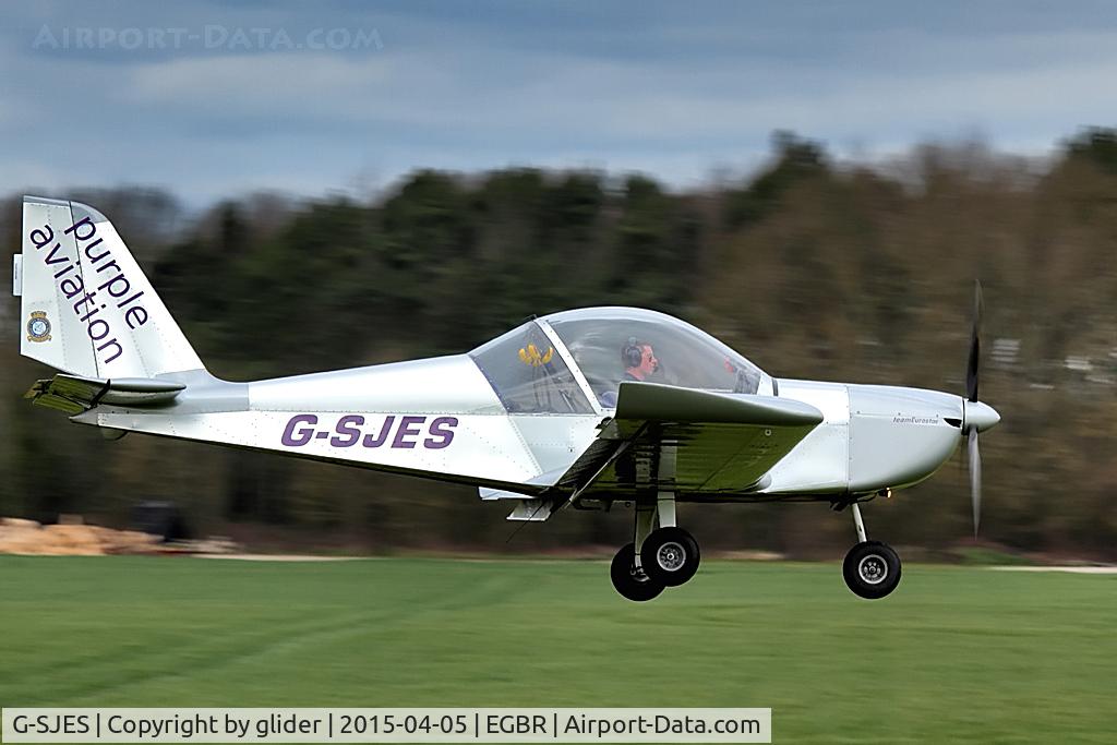 G-SJES, 2007 Cosmik EV-97 TeamEurostar UK C/N 2918, Arrival