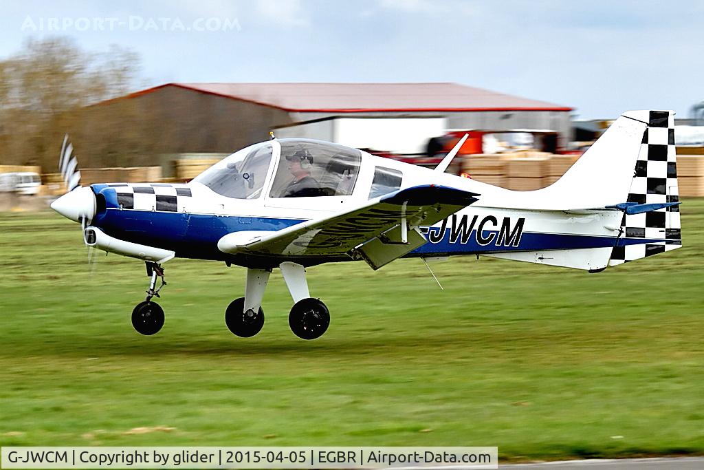 G-JWCM, 1980 Scottish Aviation Bulldog Series 120 Model 1210 C/N BH120/408, Early departure