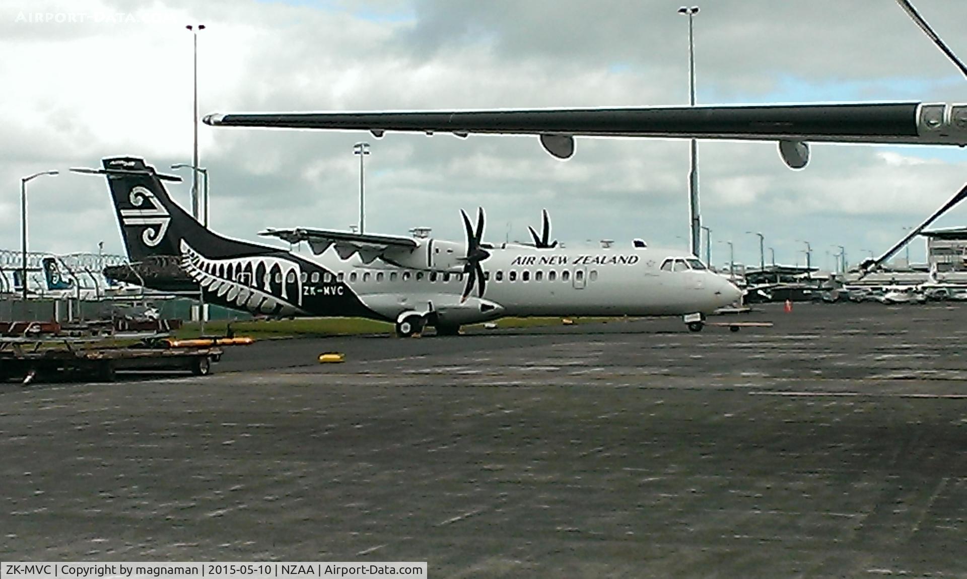 ZK-MVC, 2013 ATR 72-600 C/N 1084, outside Air NZ maintenance