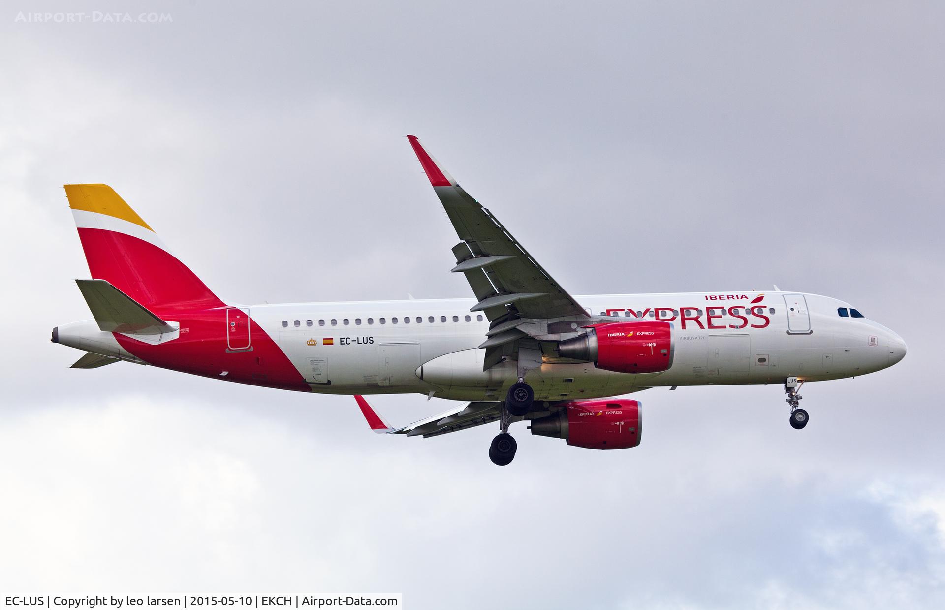 EC-LUS, 2013 Airbus A320-216 C/N 5501, Copenhagen 10.5.15