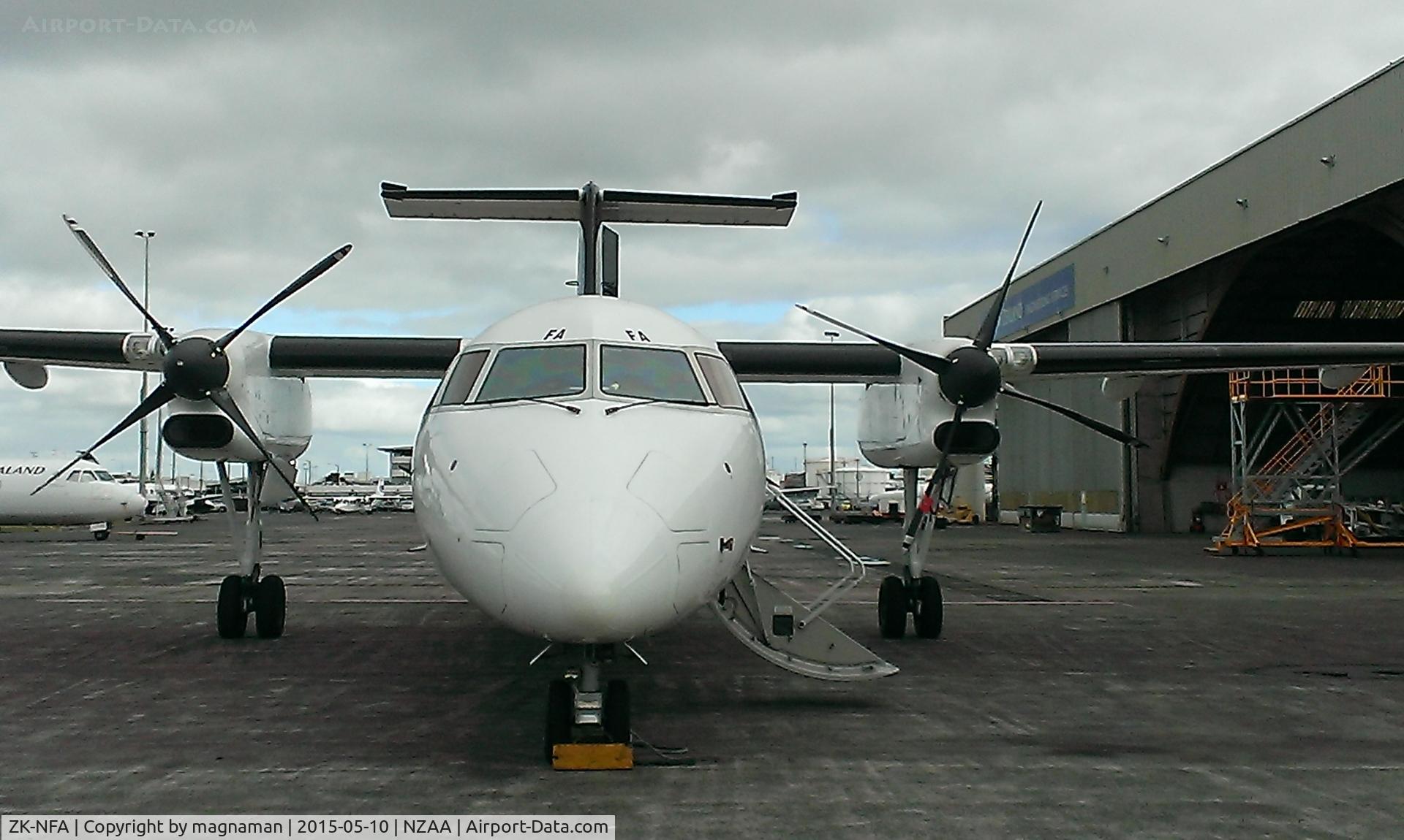 ZK-NFA, 2008 De Havilland Canada DHC-8-311 Dash 8 C/N 659, nosey pic of DHC8