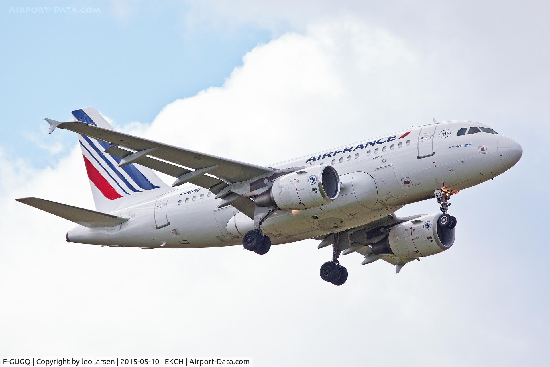F-GUGQ, 2006 Airbus A318-111 C/N 2972, Copenhagen 10.5.15