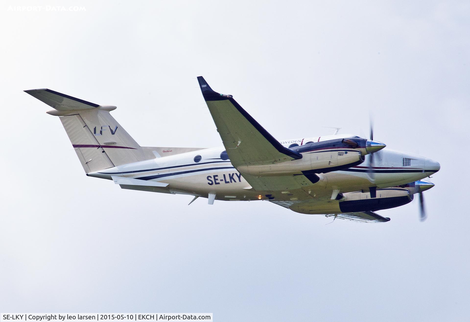 SE-LKY, 1986 Beech B200C Super King Air King Air C/N BL-127, Copenhagen 10.5.15