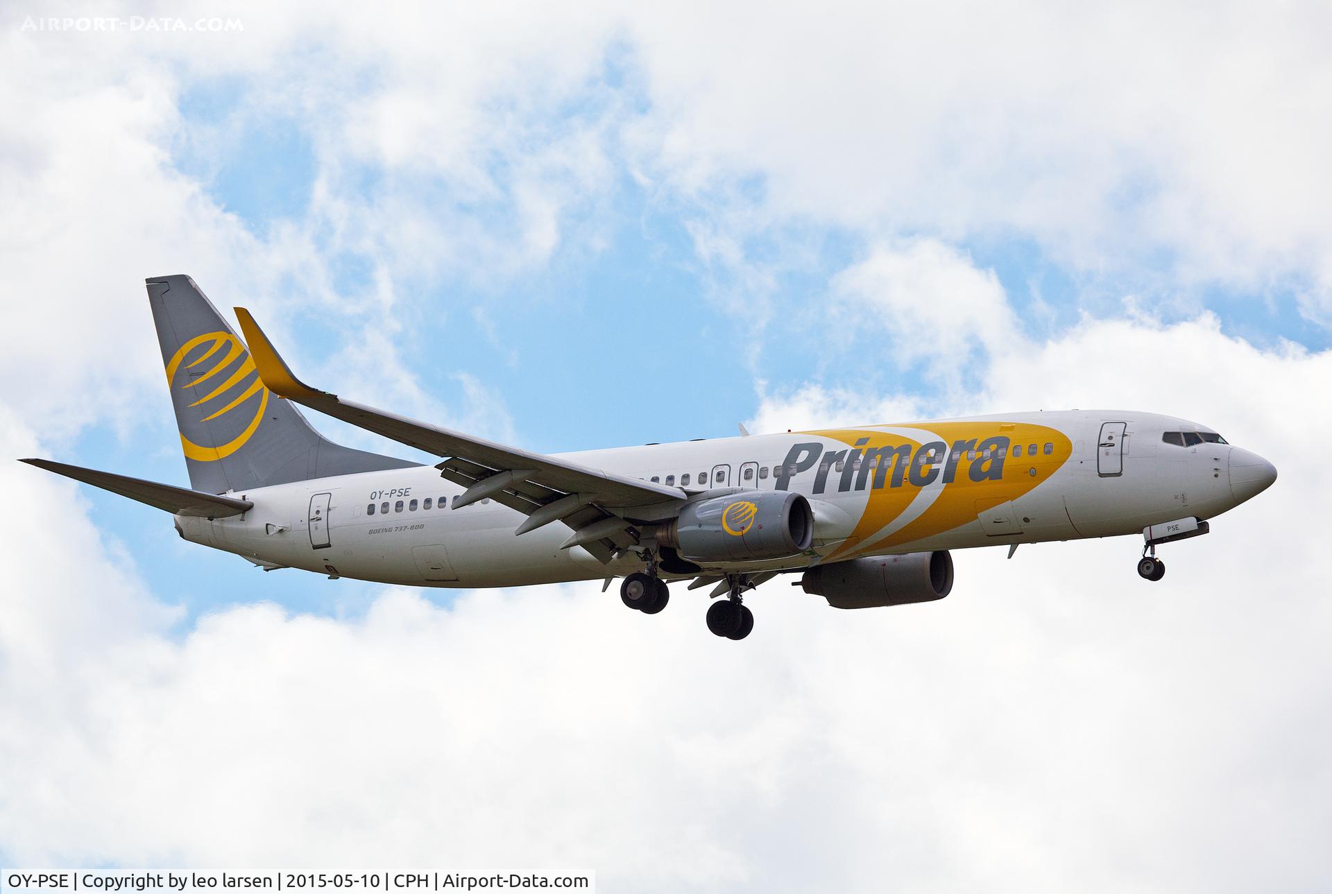 OY-PSE, 2000 Boeing 737-809 C/N 30664, Copenhagen 10.5.15