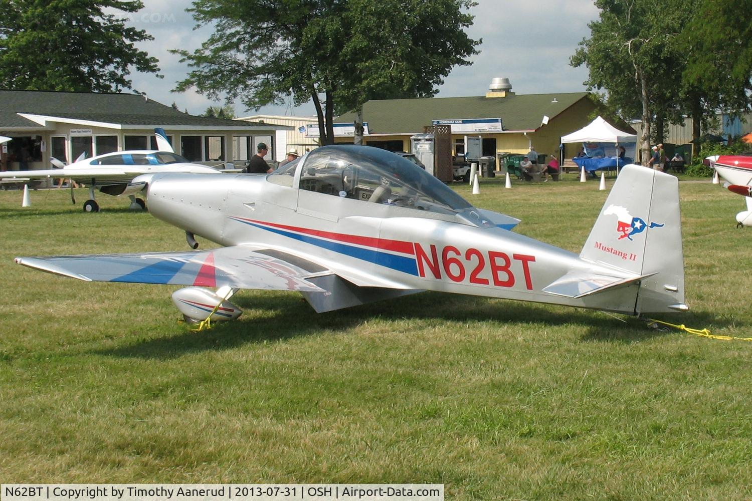 N62BT, Bushby Mustang II C/N M-II-1502, MUSTANG II, c/n: M-II-1502