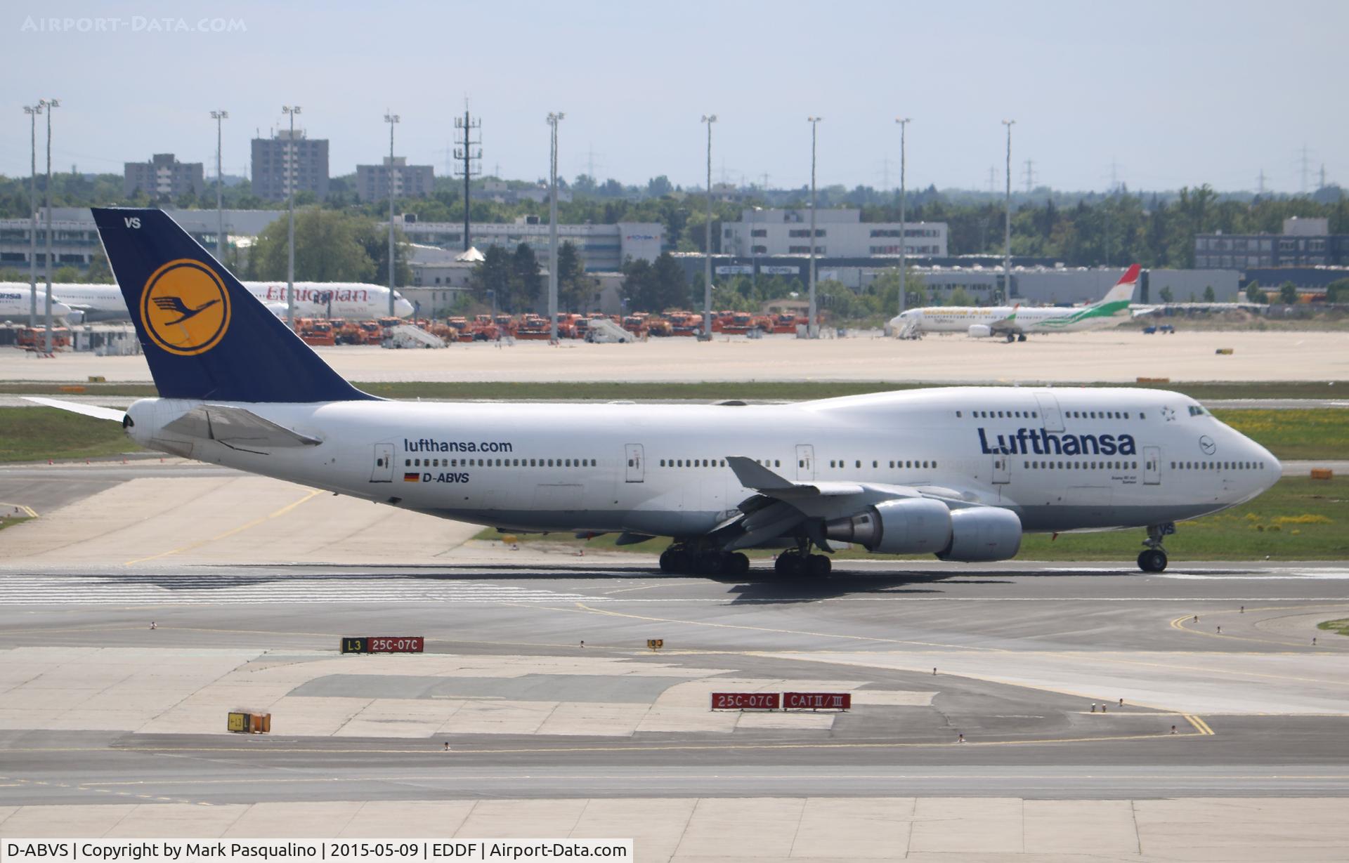 D-ABVS, 1997 Boeing 747-430 C/N 28286, Boeing 747-400