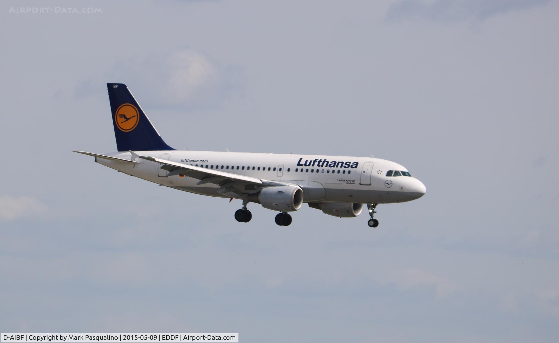 D-AIBF, 2011 Airbus A319-112 C/N 4796, Airbus A319