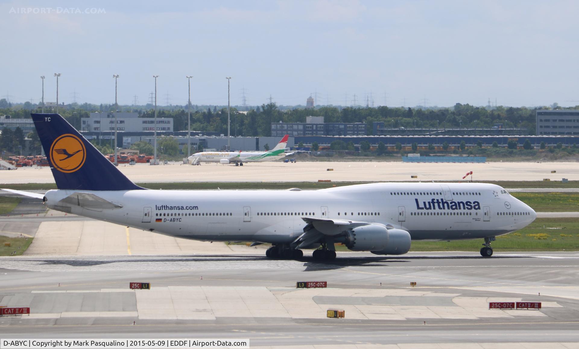 D-ABYC, 2012 Boeing 747-830 C/N 37828, Boeing 747-800