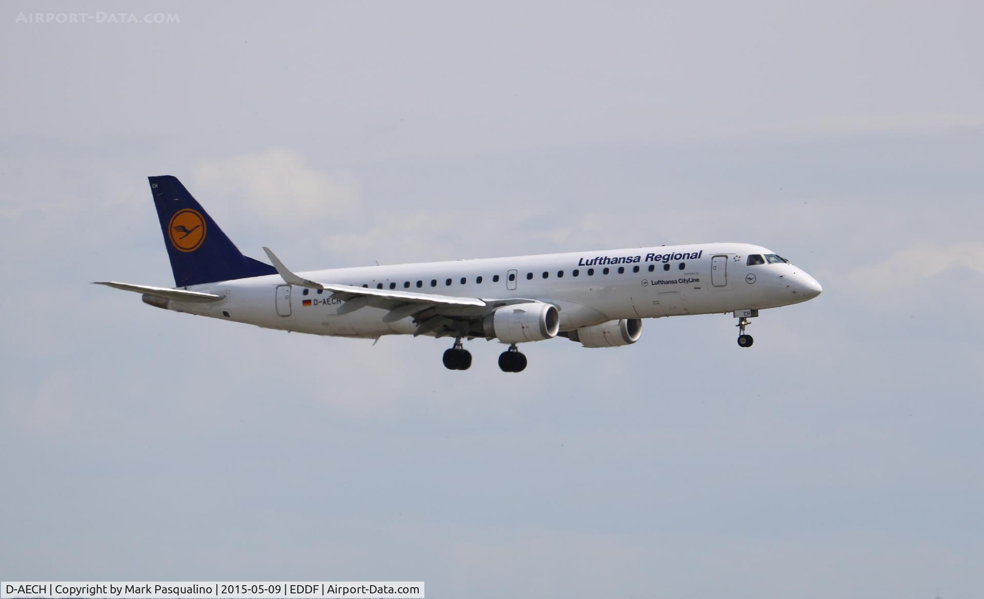 D-AECH, 2010 Embraer 190LR (ERJ-190-100LR) C/N 19000376, ERJ-190-100LR