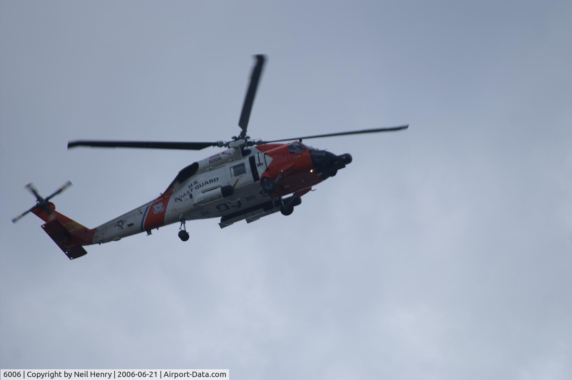 6006, Sikorsky HH-60J Jayhawk C/N 70.0661, What's a Coast Guard Helicopter doing at Yellowstone?   Photoed near Old Faithful geyser in June 2006.