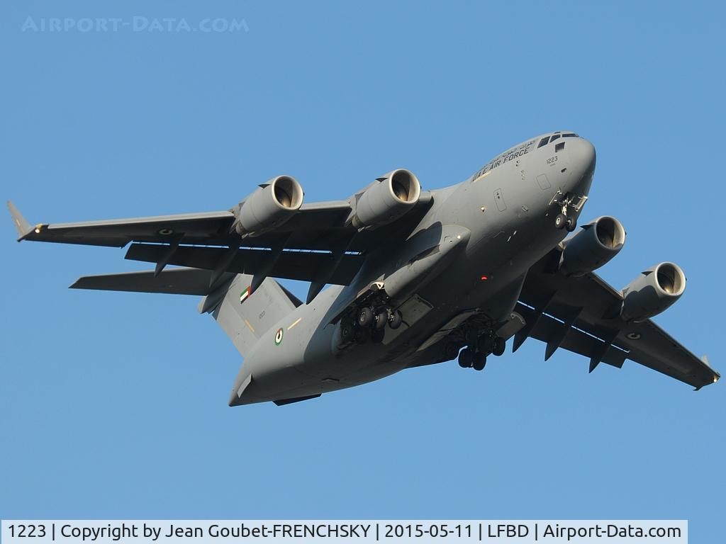 1223, 2010 Boeing C-17A Globemaster III C/N F-234/UE-1, United Arab Emirates Air Force landing 23
