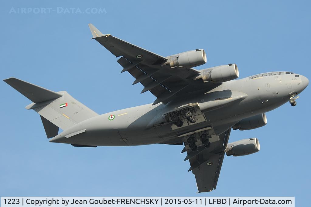 1223, 2010 Boeing C-17A Globemaster III C/N F-234/UE-1, United Arab Emirates Air Force landing 23