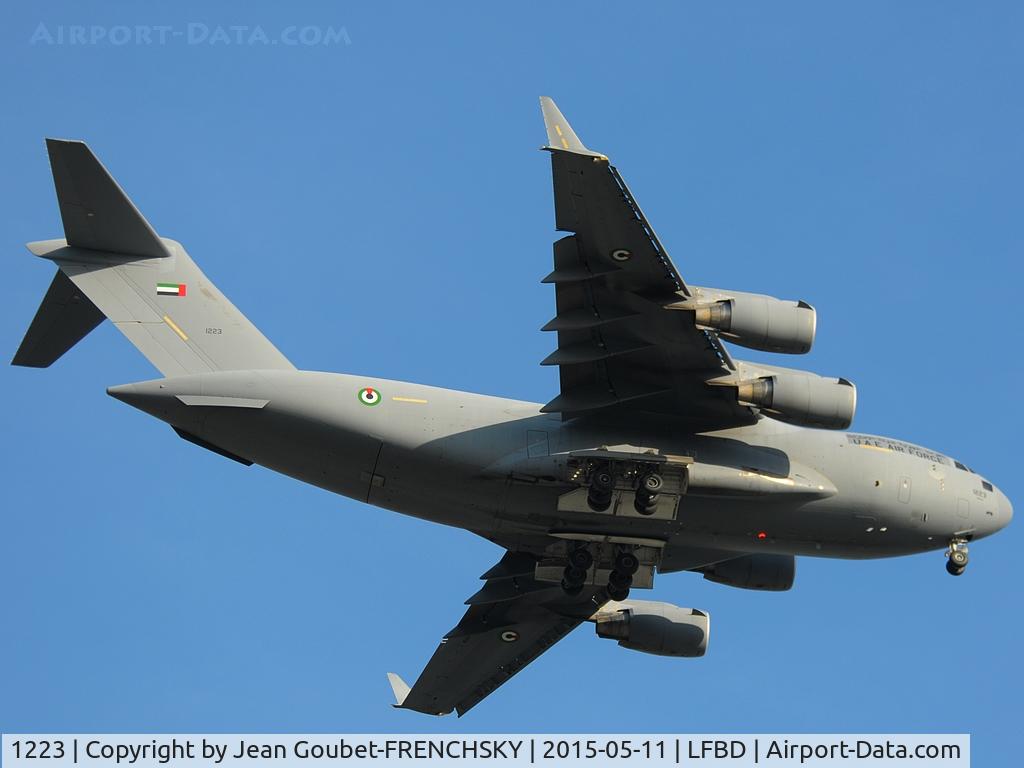 1223, 2010 Boeing C-17A Globemaster III C/N F-234/UE-1, United Arab Emirates Air Force landing 23