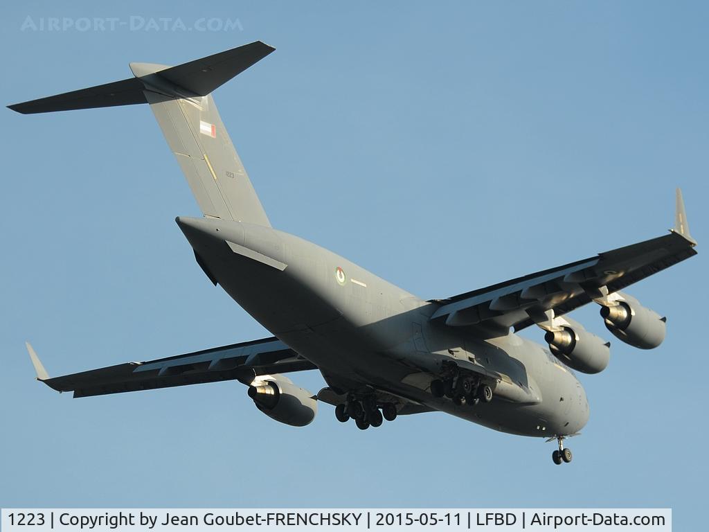 1223, 2010 Boeing C-17A Globemaster III C/N F-234/UE-1, United Arab Emirates Air Force landing 23
