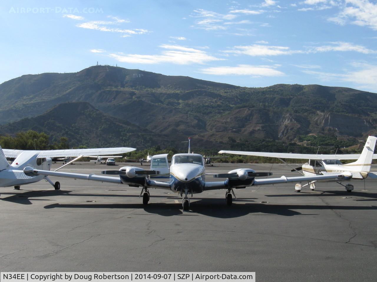 N34EE, 1966 Piper PA-30 Twin Comanche Twin Comanche C/N 30-1138, 1966 Piper PA-30 TWIN COMANCHE, two Lycoming IO-320s 160 Hp each. The PA-39 TWIN COMANCHE from 1970-1972 has counter-rotating props, eliminating the 