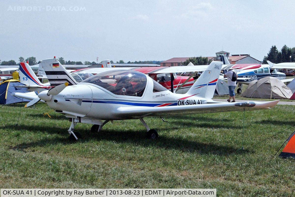 OK-SUA 41, 2013 TL Ultralight TL-2000 Sting Carbon C/N 07ST237, TL Ultralight TL-2000 Sting Carbon RG [07ST237] Tannheim~D 23/08/2013
