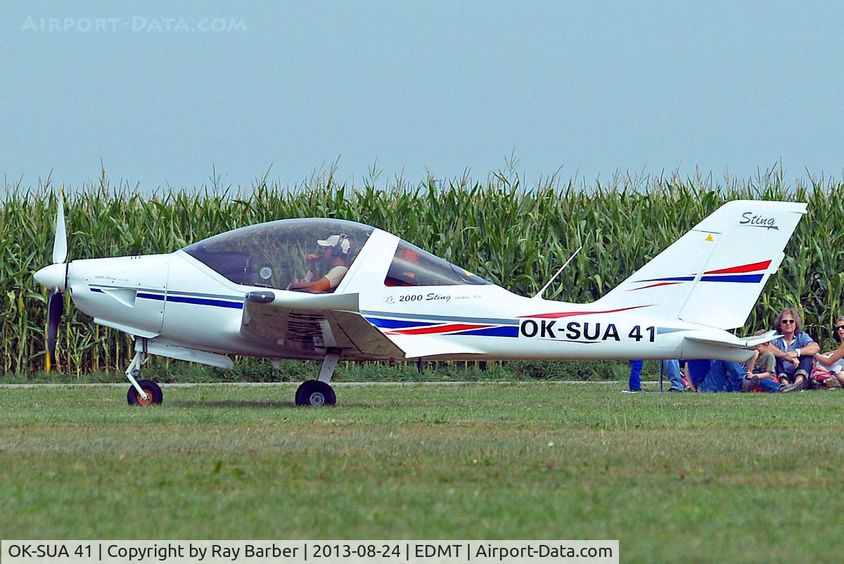 OK-SUA 41, 2013 TL Ultralight TL-2000 Sting Carbon C/N 07ST237, TL Ultralight TL-2000 Sting Carbon RG [07ST237] Tannheim~D 23/08/2013