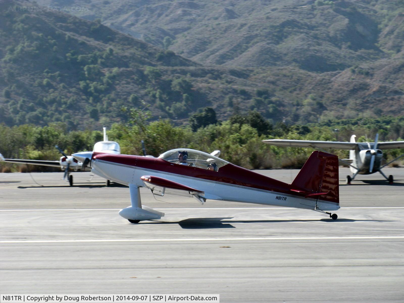 N81TR, Vans RV-4 C/N 009, 2010 IRVING IRBD-4, Lycoming IO-540-EXP 330 Hp, taxi