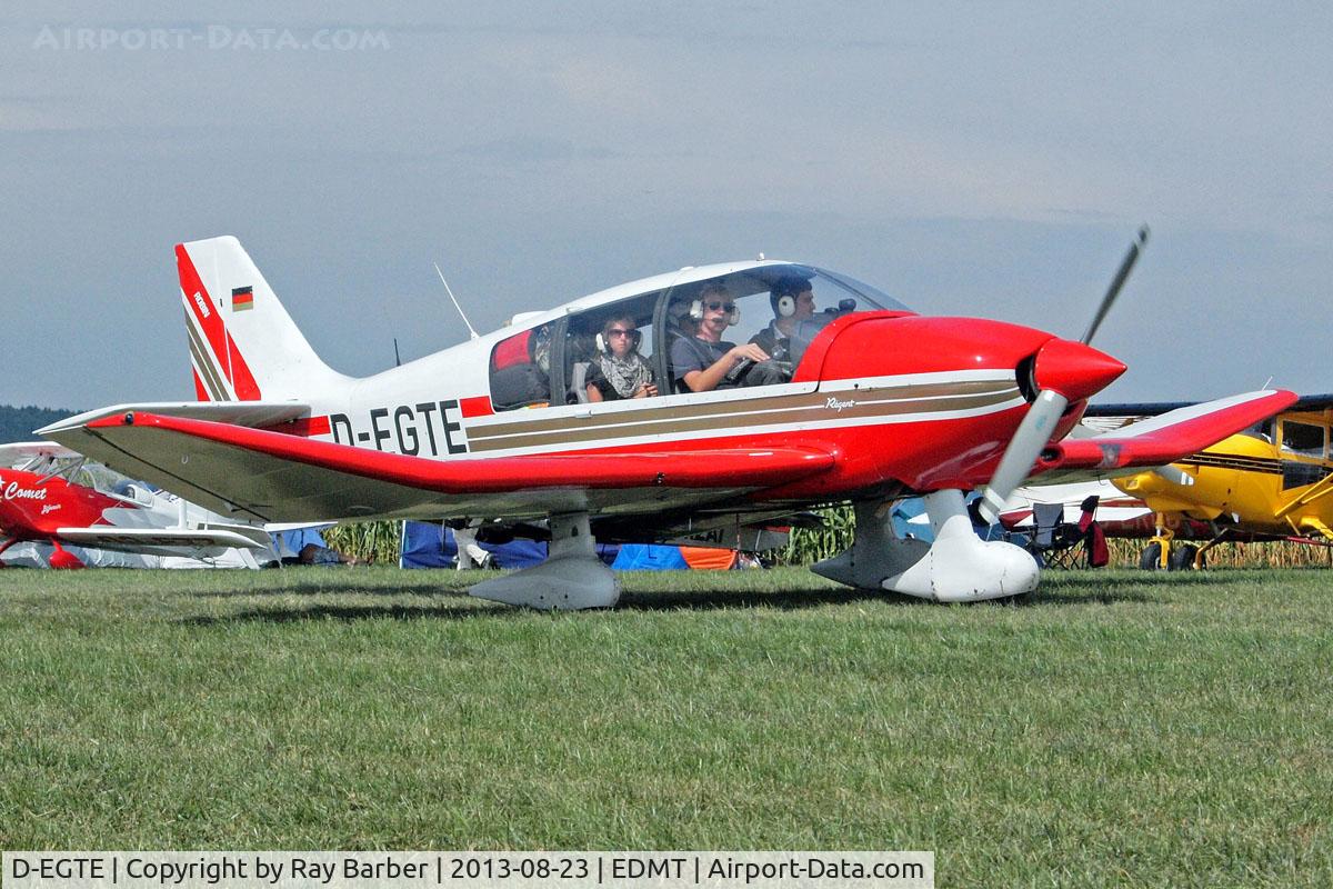 D-EGTE, 1990 Robin DR-400-180 Regent C/N 1953, Robin DR.400/180 Regent [1953] Tannheim~D 23/08/2013