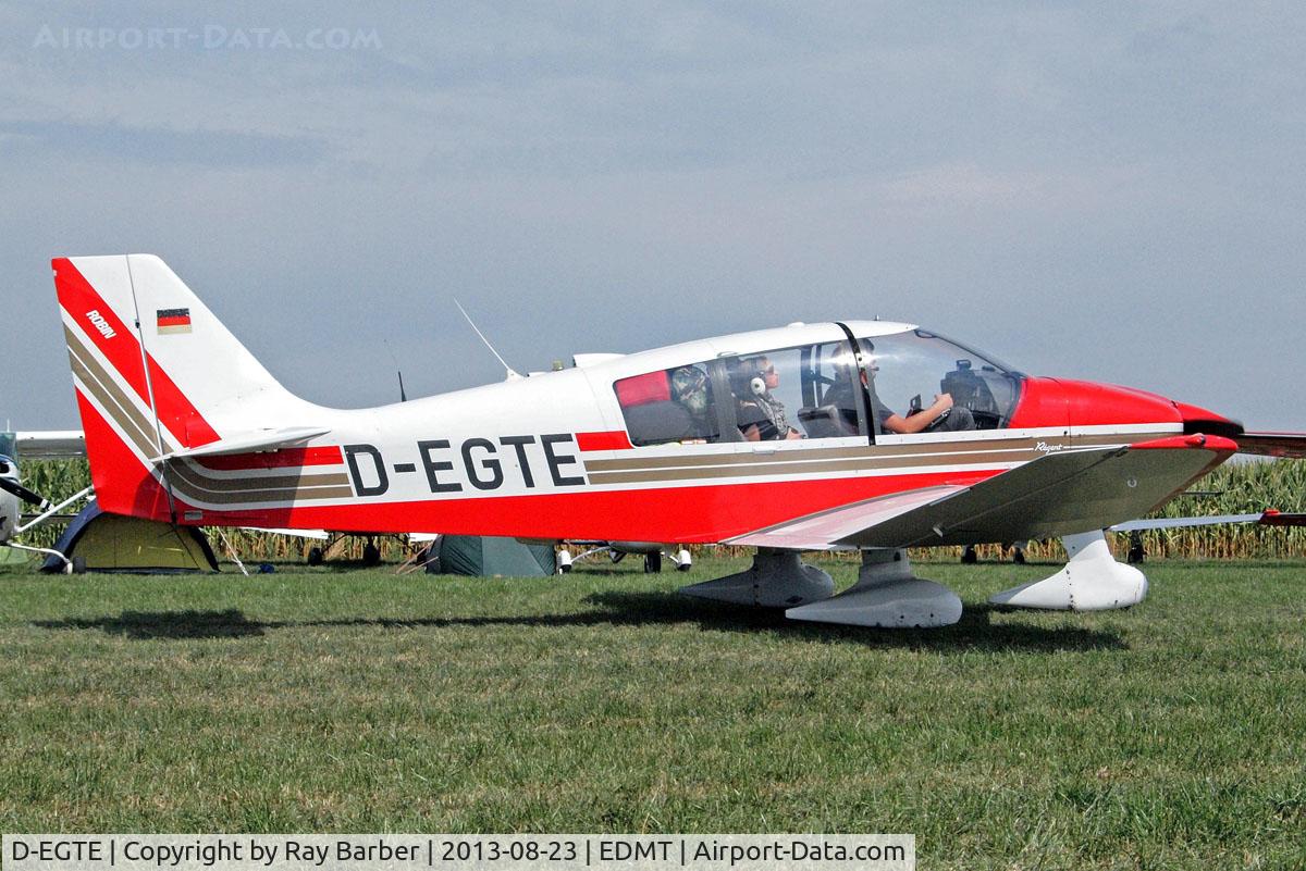 D-EGTE, 1990 Robin DR-400-180 Regent C/N 1953, Robin DR.400/180 Regent [1953] Tannheim~D 23/08/2013