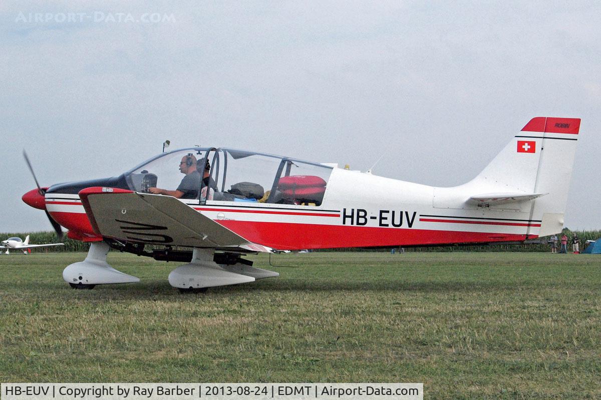 HB-EUV, 1973 Robin DR-400-180R Remorqueur Regent C/N 820, HB-EUV   Robin DR.400/180R Remorqueur [820] Tannheim~D 24/08/2013