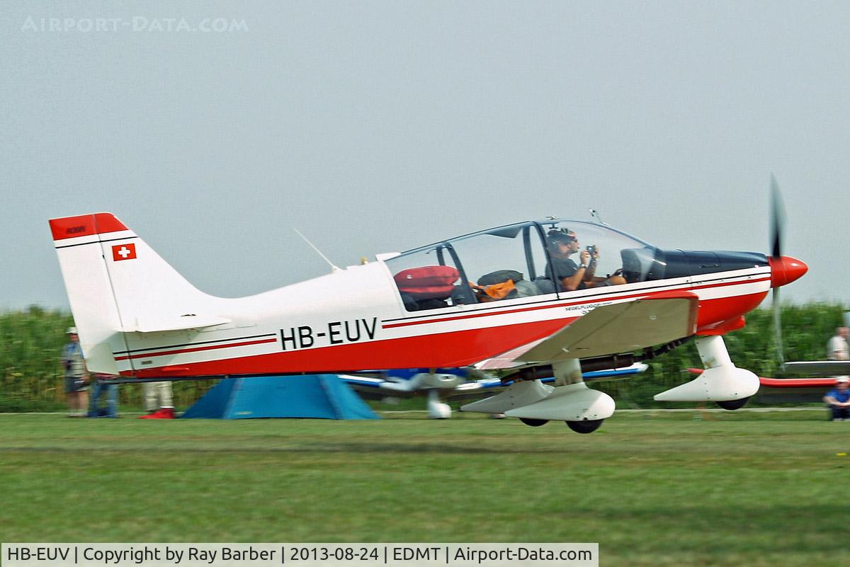HB-EUV, 1973 Robin DR-400-180R Remorqueur Regent C/N 820, HB-EUV   Robin DR.400/180R Remorqueur [820] Tannheim~D 24/08/2013