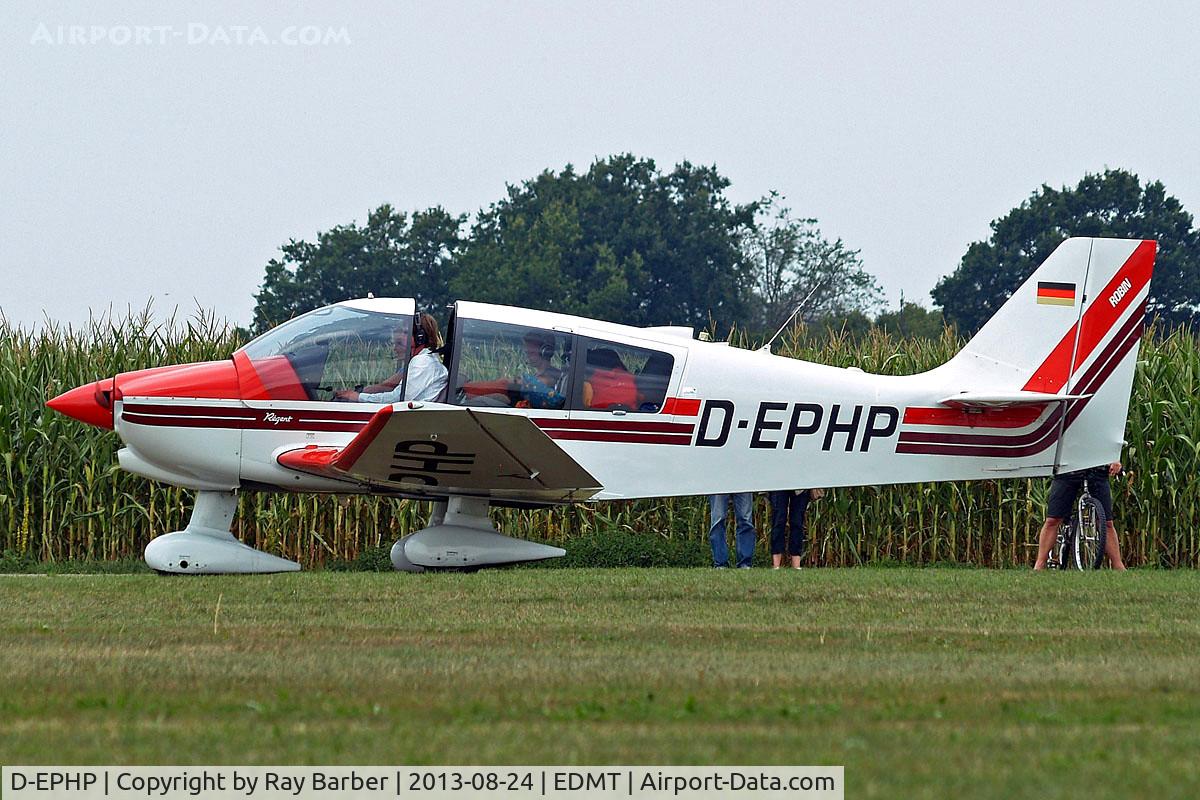 D-EPHP, 1996 Robin DR-400-180 Regent Regent C/N 2244, Robin DR.400/180 Regent [2244] Tannheim~D 24/08/2013