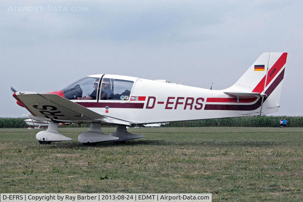 D-EFRS, Robin DR-400-120D Dauphin C/N 1714, Robin DR.400/120D Dauphin [1714] Tannheim~D 24/08/2013