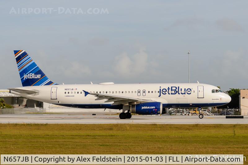 N657JB, 2007 Airbus A320-232 C/N 3119, Ft. Lauderdale