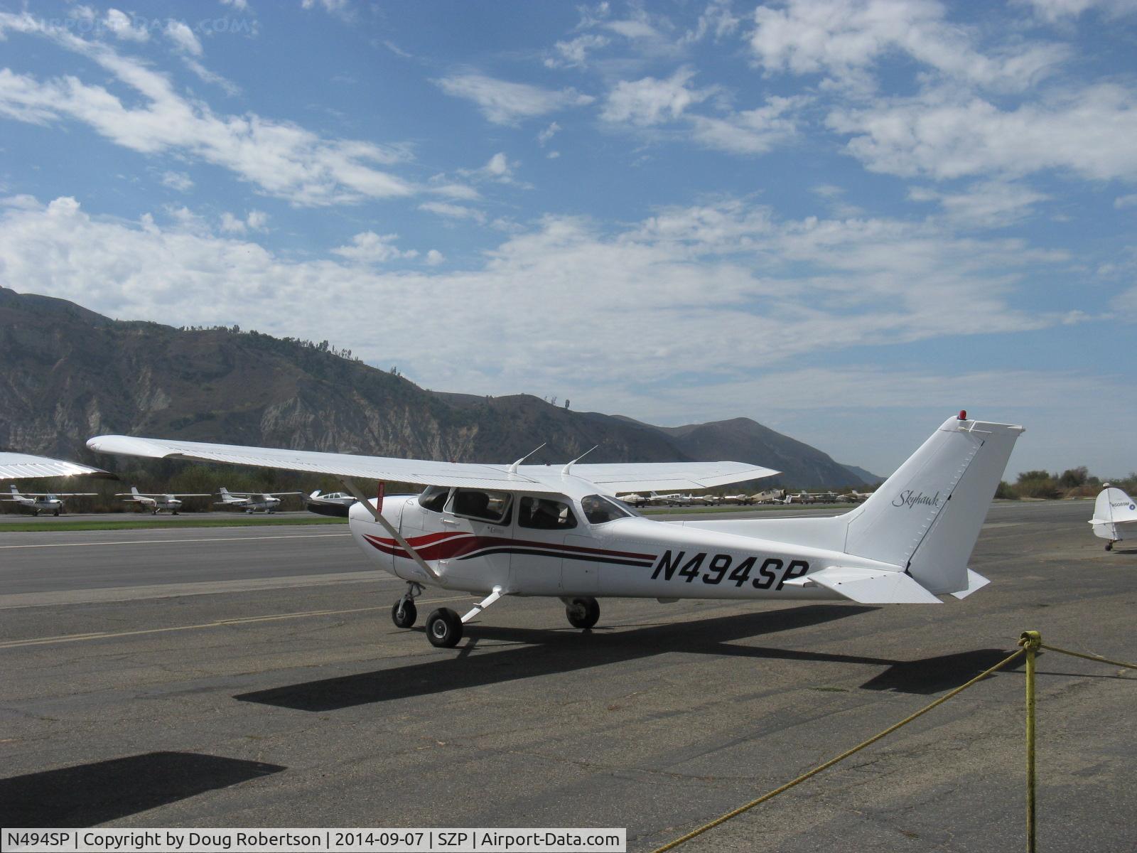 N494SP, Cessna 172S C/N 172S8035, 1998 Cessna 172S SKYHAWK, Lycoming IO-360-L2A 180 Hp, Standard/Restricted class