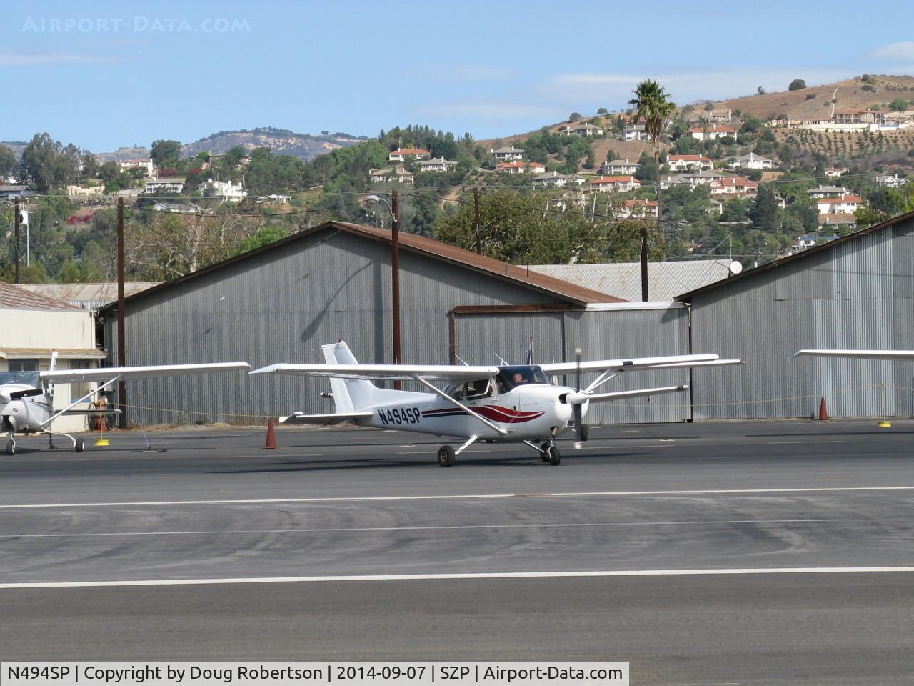 N494SP, Cessna 172S C/N 172S8035, 1998 Cessna 172S SKYHAWK, Lycoming IO-360-L2A 180 Hp, Standard/Restricted class, spotting