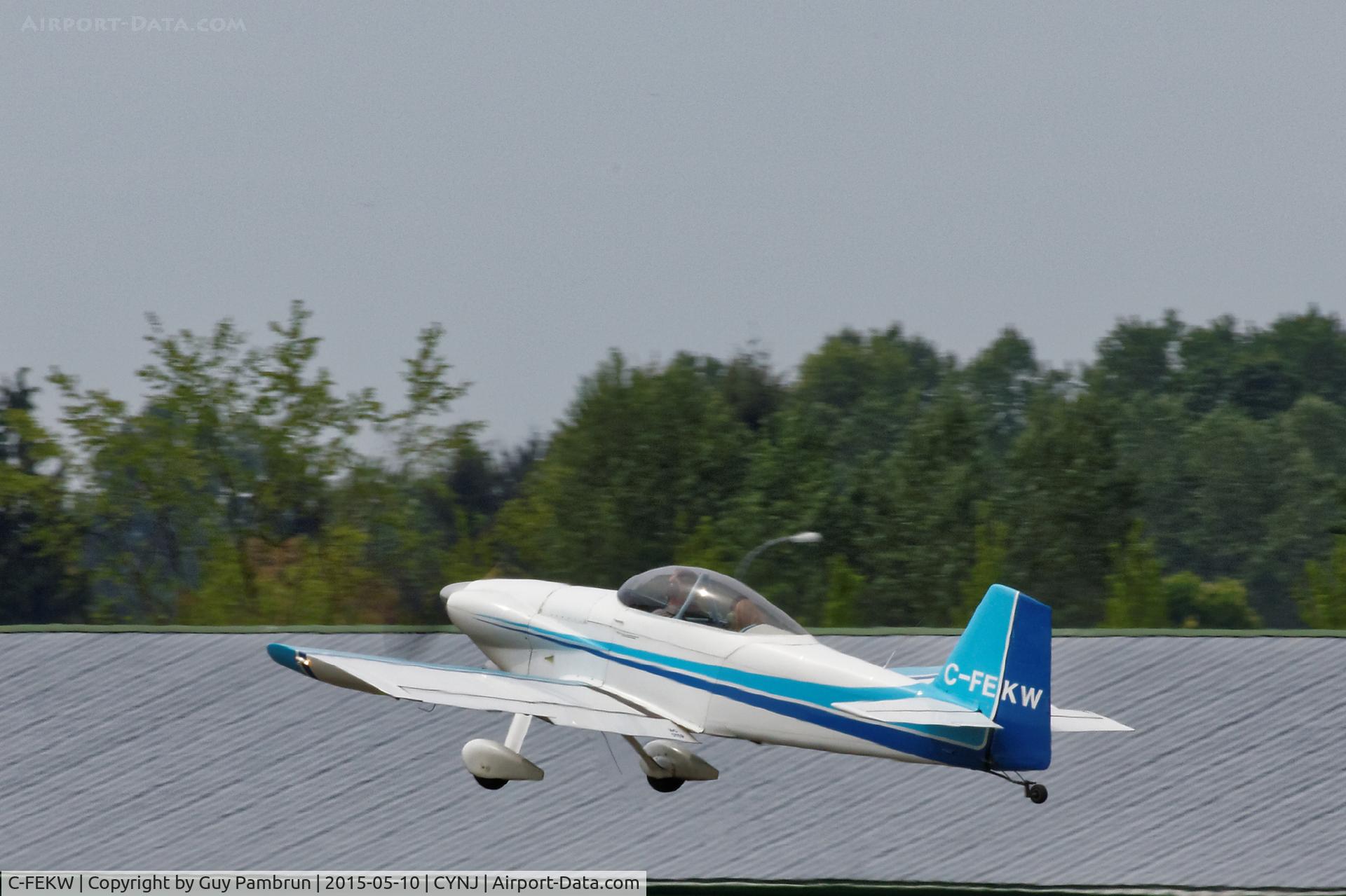 C-FEKW, 1989 Vans RV-4 C/N 1716, Take-off