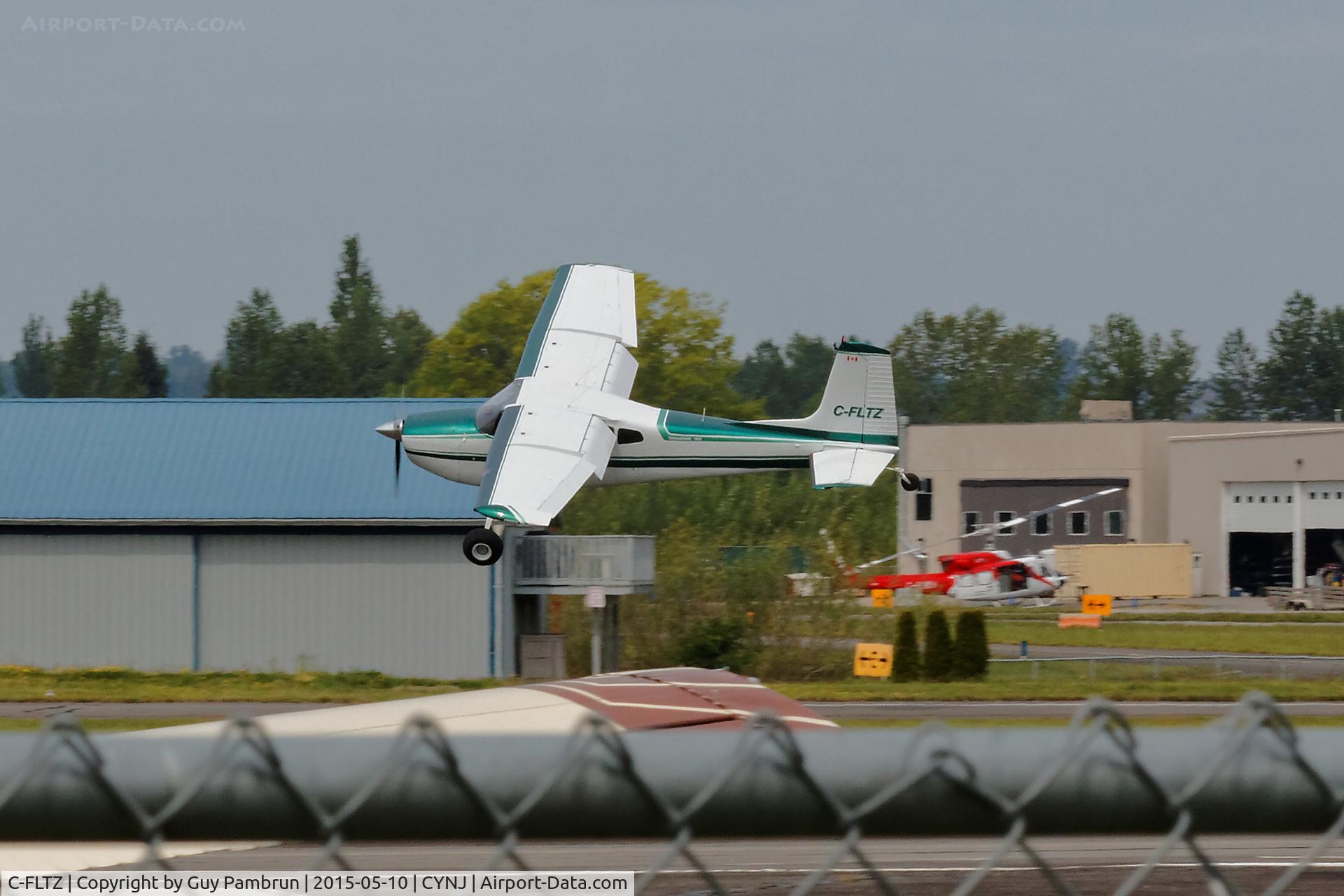 C-FLTZ, 1967 Cessna 180H Skywagon C/N 18051908, No sense fooling around. When it's time to land it's time to land.