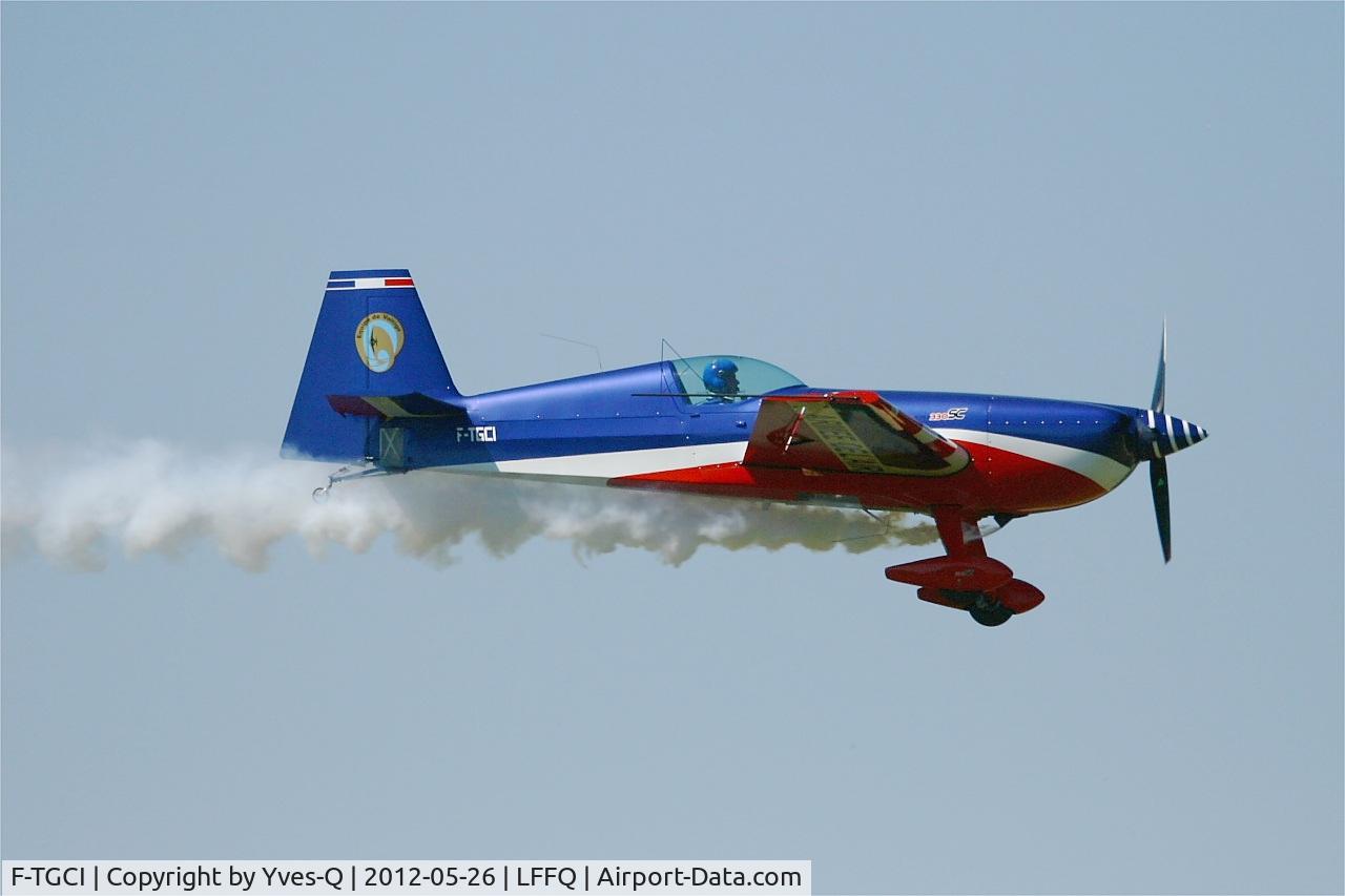 F-TGCI, Extra EA-330SC C/N 04, Extra 330SC n ° SC004, On display, La Ferté-Alais Airfield (LFFQ) Air Show 2012