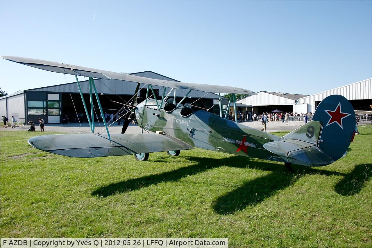 F-AZDB, Polikarpov Po-2W C/N 045, Polikarpov Po-2W, La Ferté Alais Airfield (LFFQ) Air Show 2012