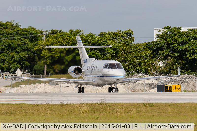 XA-DAD, 2006 Raytheon Hawker 850XP C/N 258799, Ft. Lauderdale