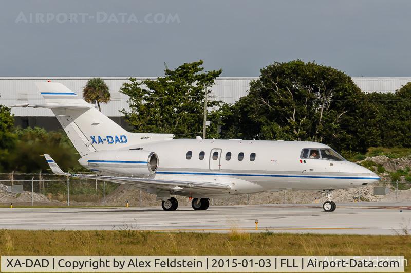 XA-DAD, 2006 Raytheon Hawker 850XP C/N 258799, Ft. Lauderdale