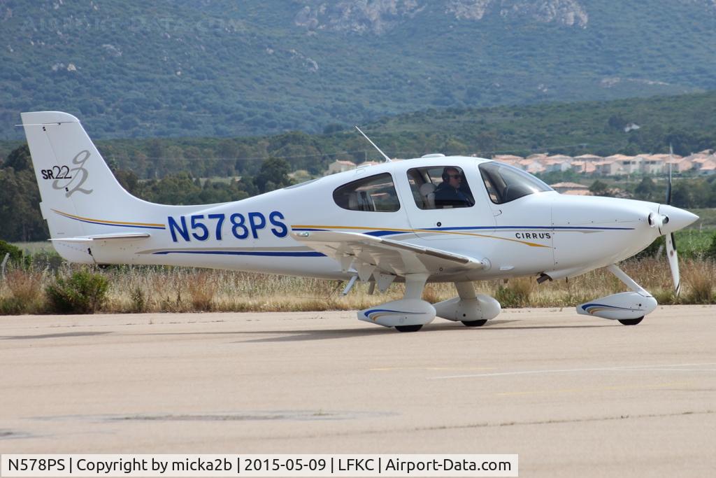 N578PS, 2004 Cirrus SR22 G2 C/N 0966, Taxiing