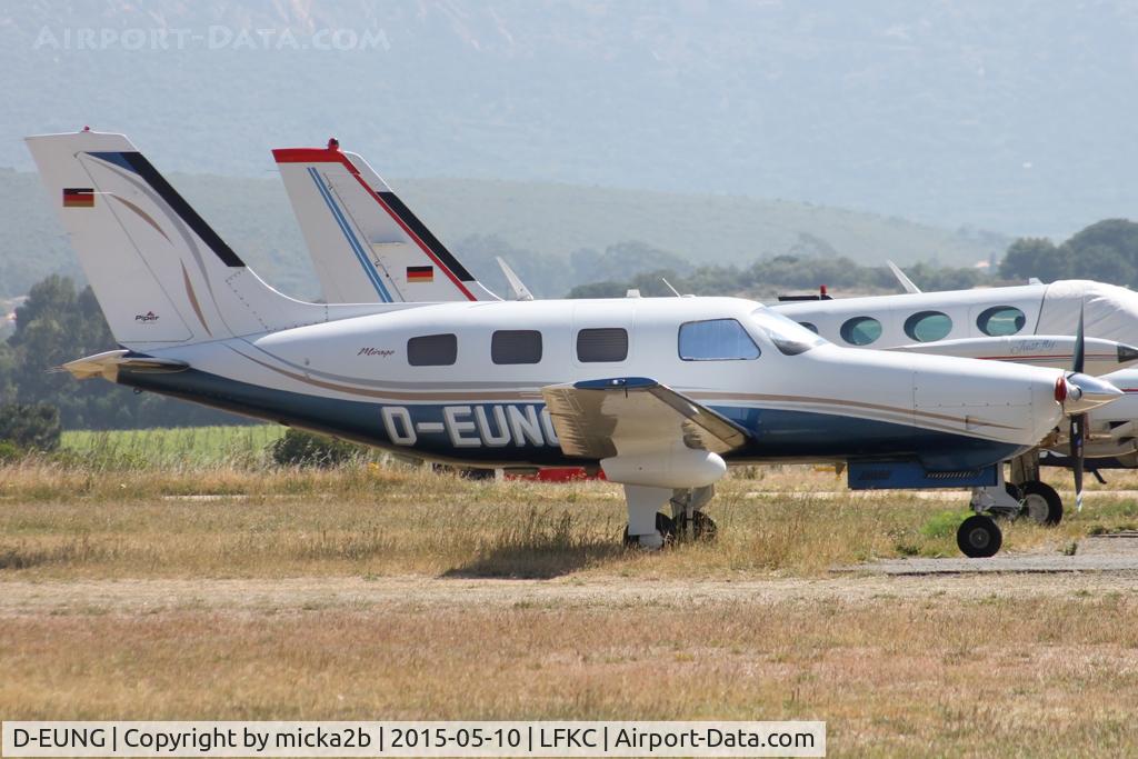 D-EUNG, 2006 Piper PA-46-350P Malibu Mirage C/N 4636393, Parked