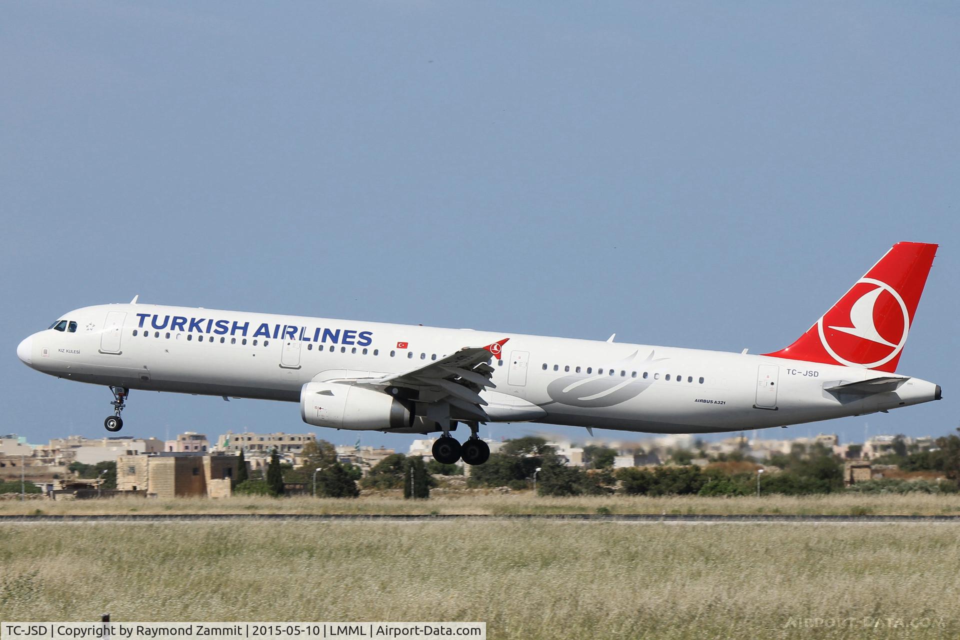 TC-JSD, 2012 Airbus A321-231 C/N 5388, A321 TC-JSD Turkish Airlines