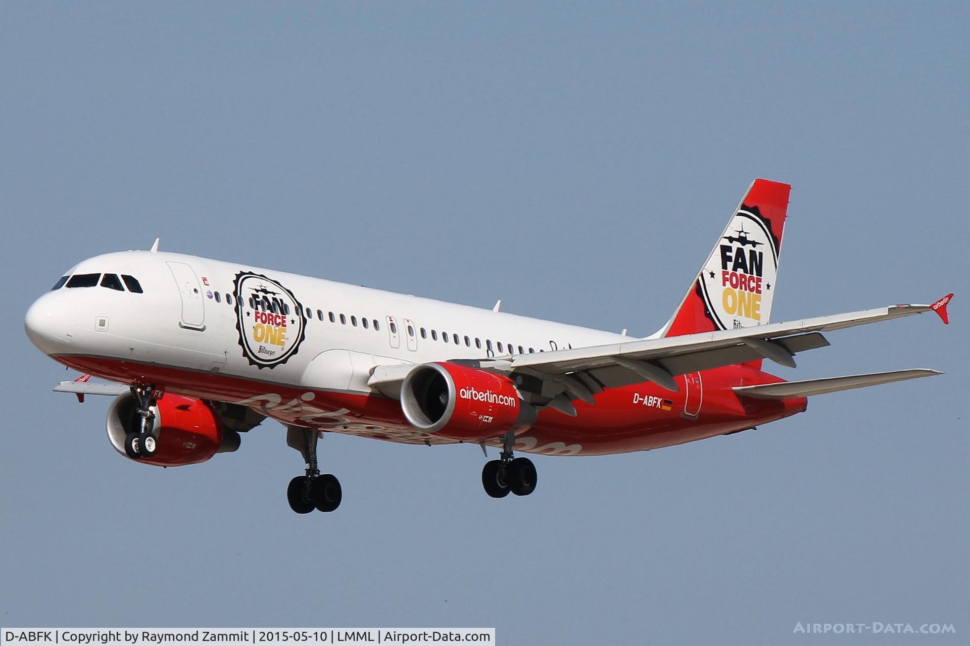 D-ABFK, 2010 Airbus A320-214 C/N 4433, A320 D-ABFK Air Berlin