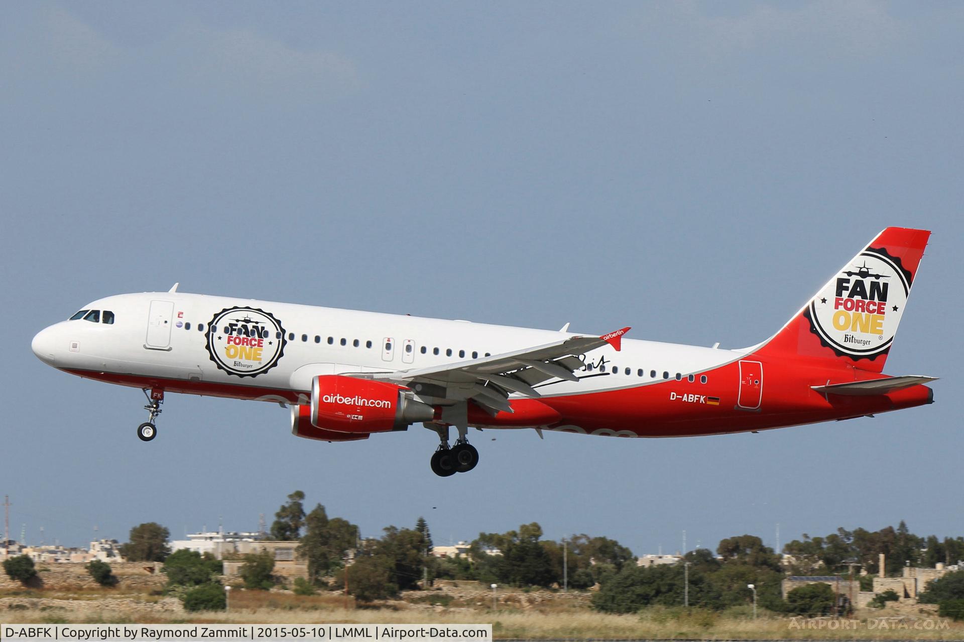 D-ABFK, 2010 Airbus A320-214 C/N 4433, A320 D-ABFK Air Berlin