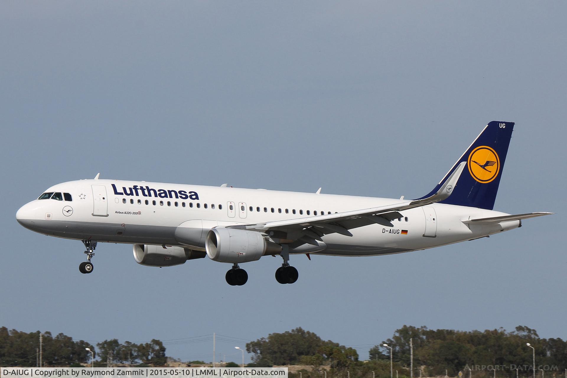 D-AIUG, 2014 Airbus A320-214 C/N 6202, A320 D-AIUG Lufthansa