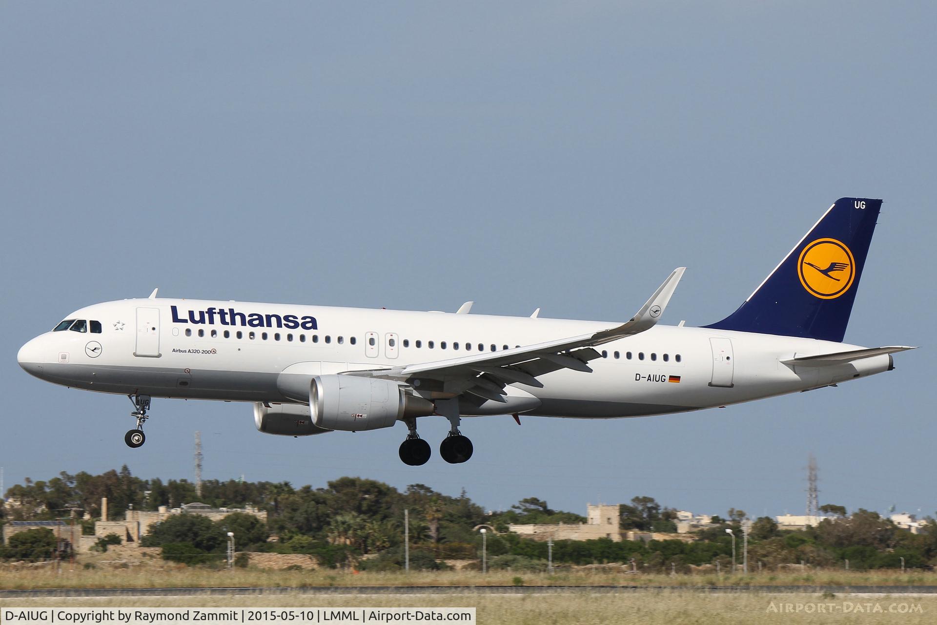 D-AIUG, 2014 Airbus A320-214 C/N 6202, A320 D-AIUG Lufthansa